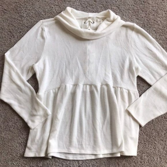 Maurices women's extra large white cowl neck sweater - Picture 2 of 5